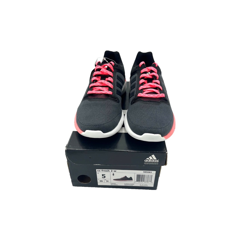 Adidas Performance CC Fresh 2 Woman Running Sneakers Size 5 Pink & Gray- S85083